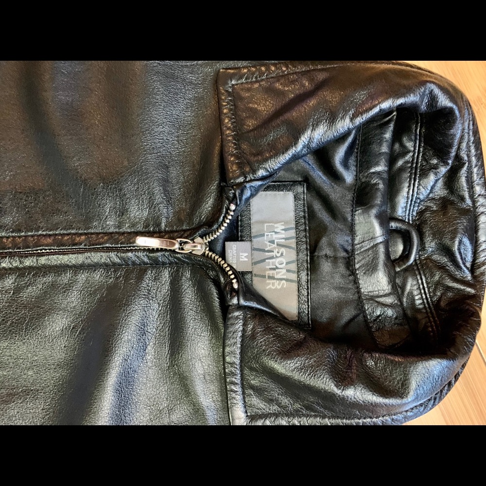 Versatile,100% Genuine Leather Jacket-Wilsons. - image 4